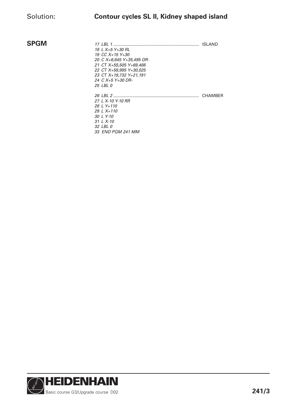Heidenhain | HEIDENHAIN TNC 426 (280 460) Training Basic User Manual | Page 84 / 110