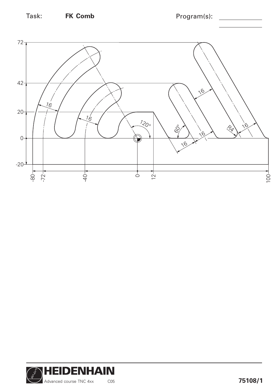 Fk comb, basic, uncorrected, Heidenhain | HEIDENHAIN TNC 426 (280 460) Training Advanced User Manual | Page 64 / 134