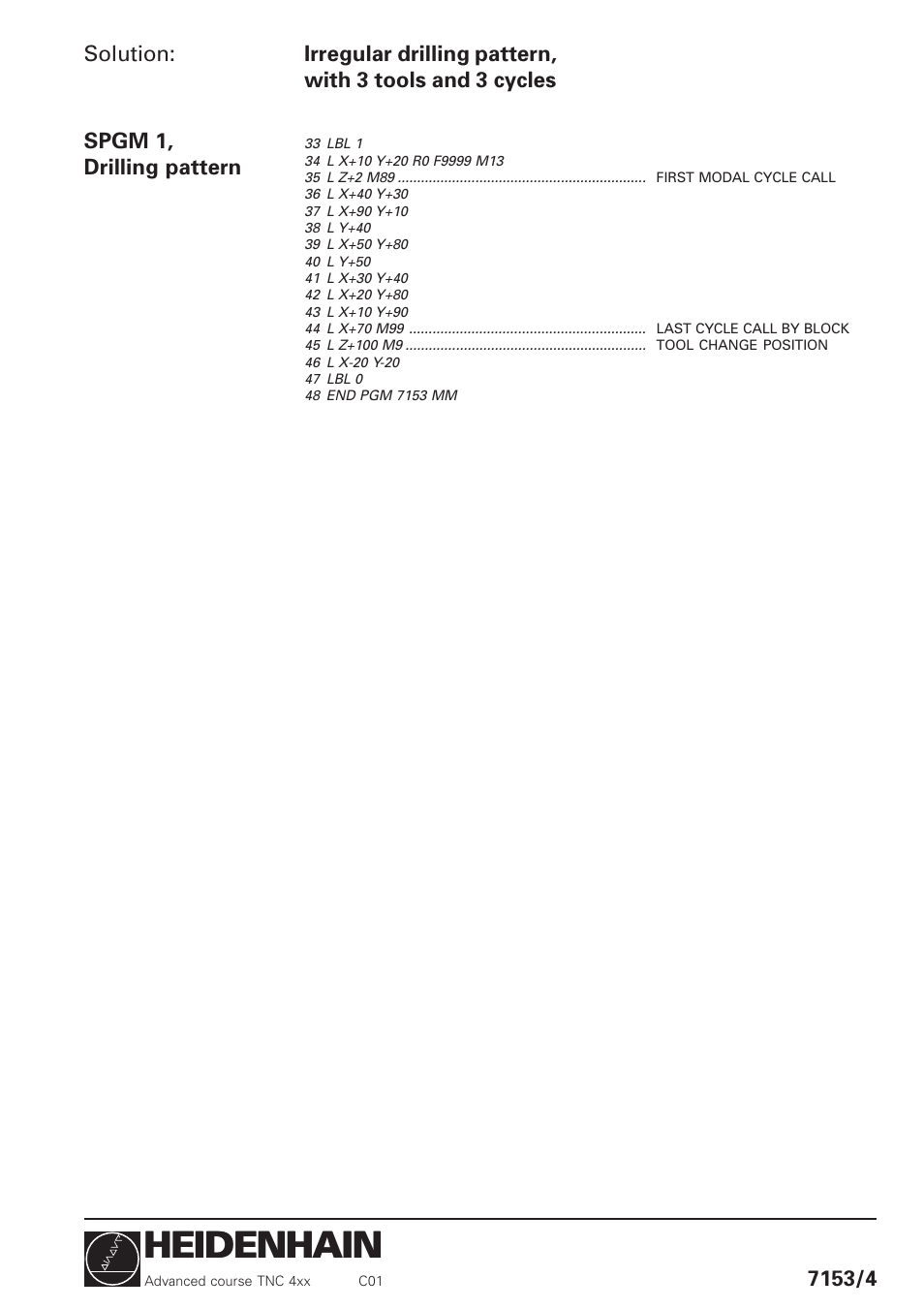 Heidenhain | HEIDENHAIN TNC 426 (280 460) Training Advanced User Manual | Page 9 / 134