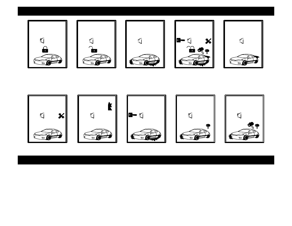 Operation instructions (lcd panel functions shown), Setting the clock (2-way – lcd remote) | Crimestopper Security Products CS-2000DPII TW2 User Manual | Page 16 / 24
