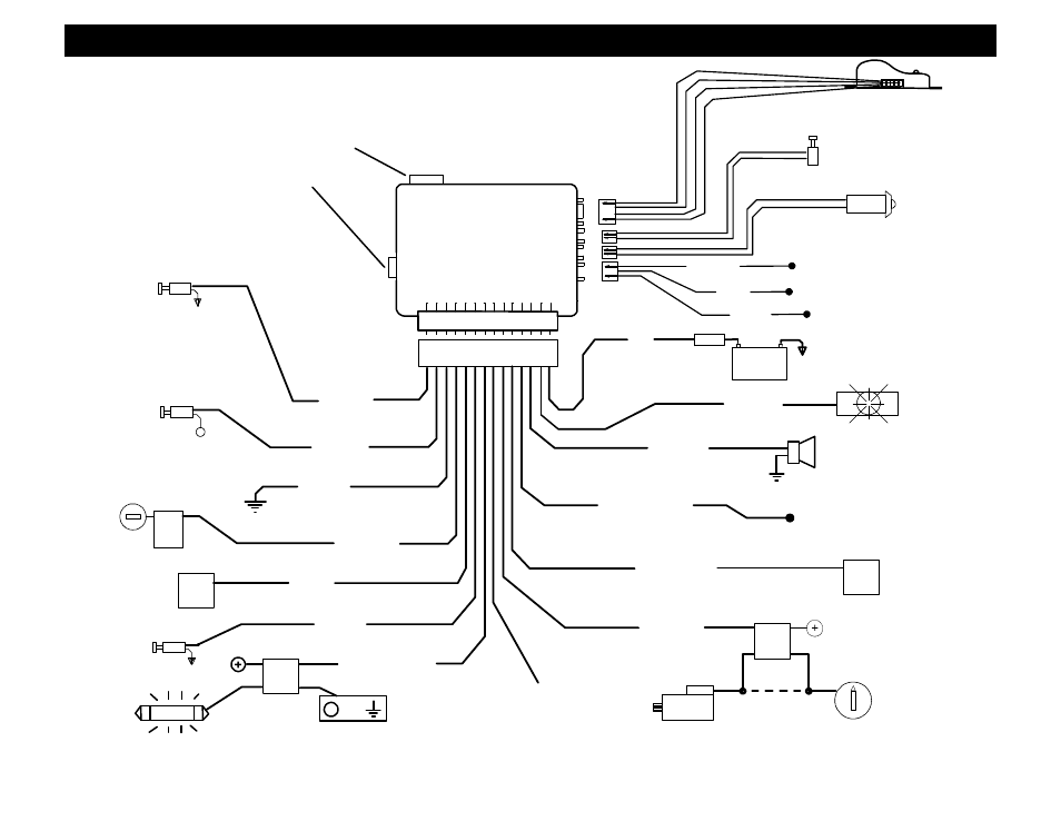 Wiring diagram, Data port antenna port | Crimestopper Security Products CS-2000DPII TW2 User Manual | Page 22 / 24