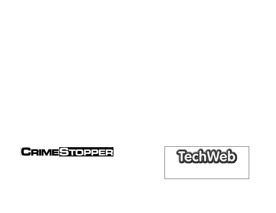 Crimestopper Security Products CS-2000DPII TW2 User Manual | Page 24 / 24