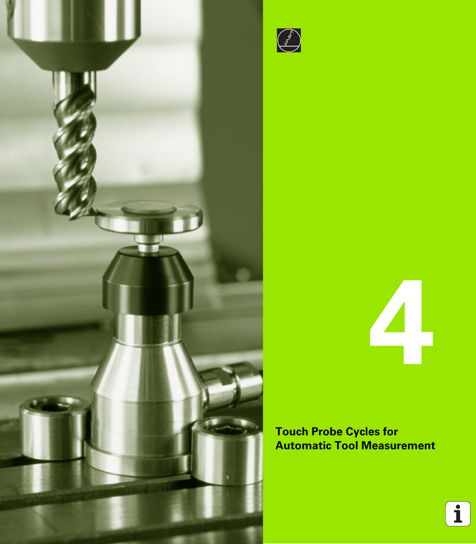 Touch probe cycles for automatic tool measurement | HEIDENHAIN TNC 426B (280 472) Touch Probe Cycles User Manual | Page 121 / 157
