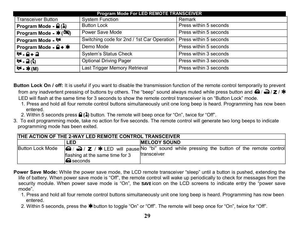 Crimestopper Security Products CS-2205 User Manual | Page 29 / 32