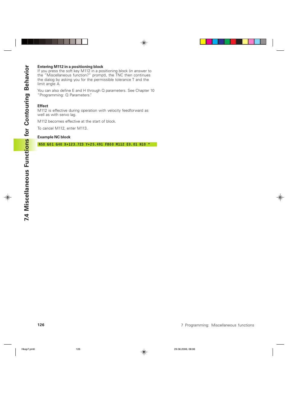 HEIDENHAIN TNC 426B (280 472) ISO programming User Manual | Page 142 / 389