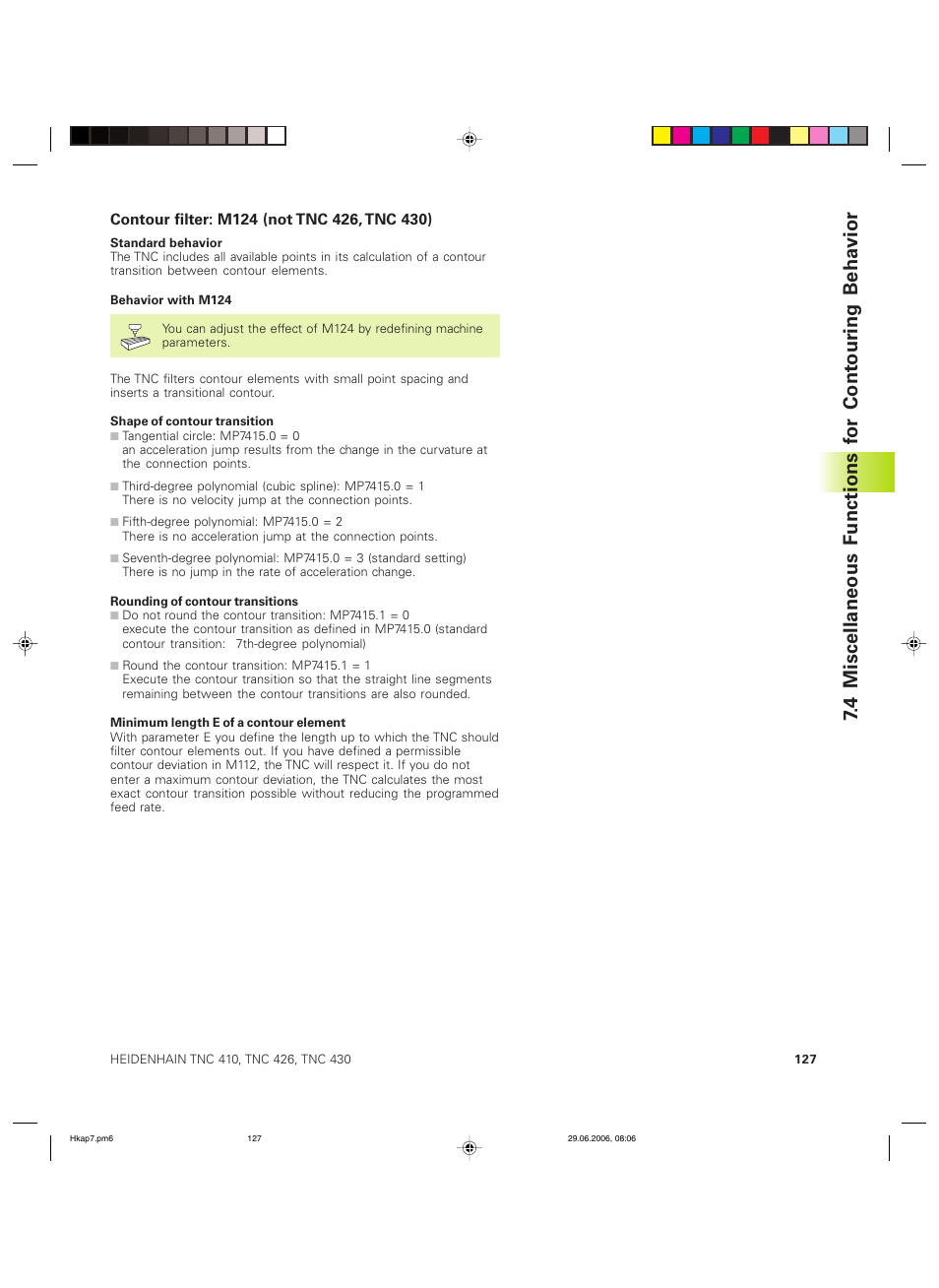 HEIDENHAIN TNC 426B (280 472) ISO programming User Manual | Page 143 / 389