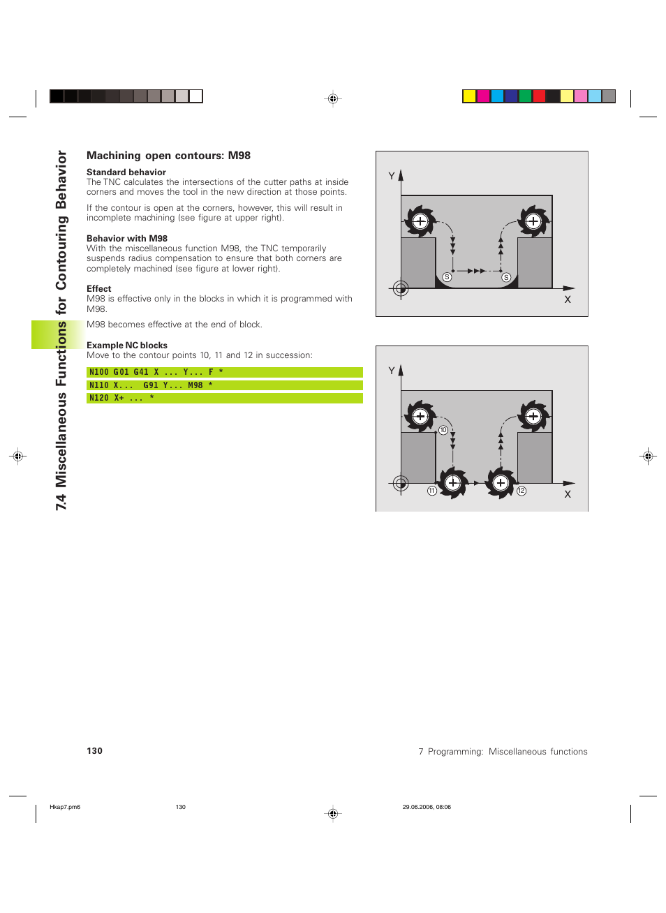 HEIDENHAIN TNC 426B (280 472) ISO programming User Manual | Page 146 / 389