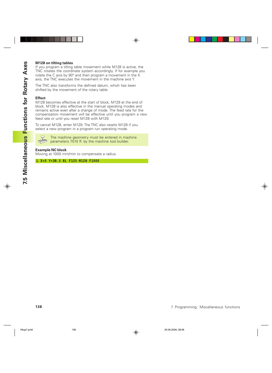 HEIDENHAIN TNC 426B (280 472) ISO programming User Manual | Page 154 / 389