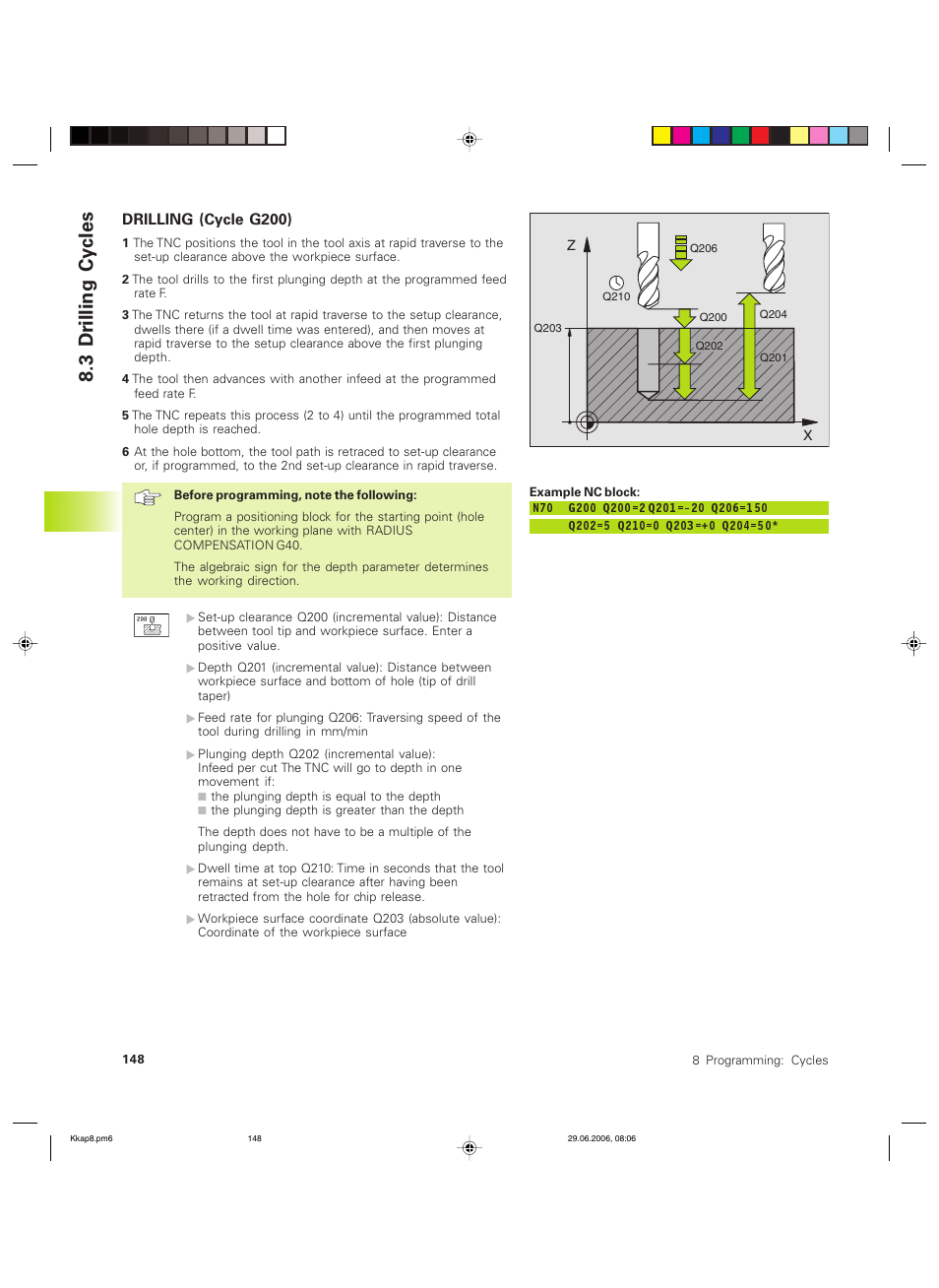 3 dr illing cy cles | HEIDENHAIN TNC 426B (280 472) ISO programming User Manual | Page 164 / 389