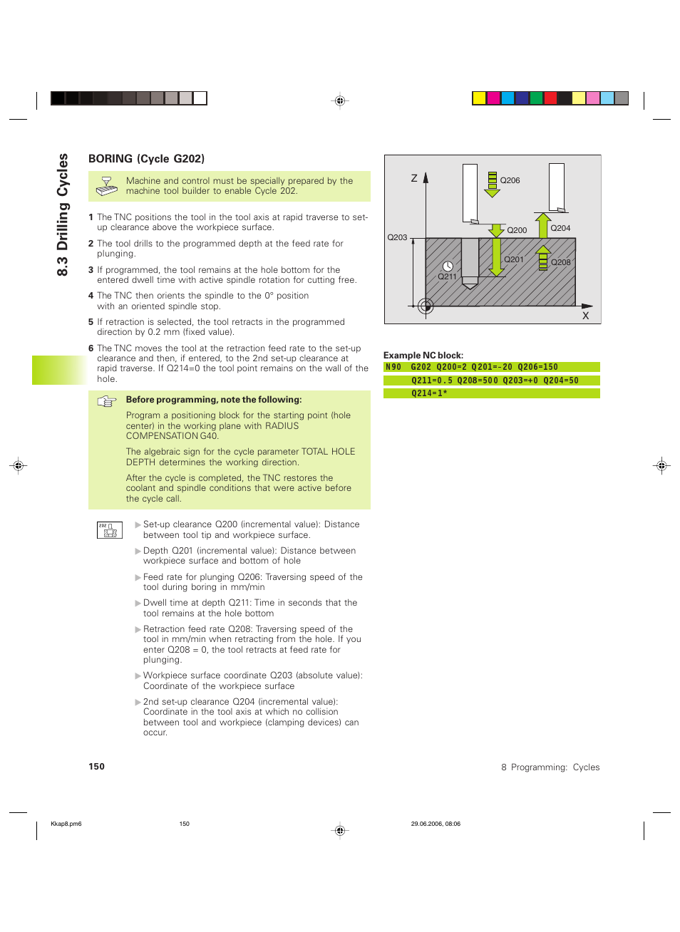 3 dr illing cy cles | HEIDENHAIN TNC 426B (280 472) ISO programming User Manual | Page 166 / 389