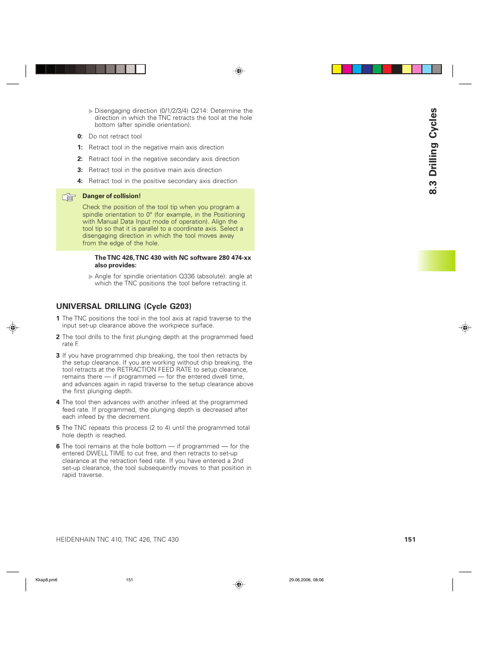 3 dr illing cy cles | HEIDENHAIN TNC 426B (280 472) ISO programming User Manual | Page 167 / 389