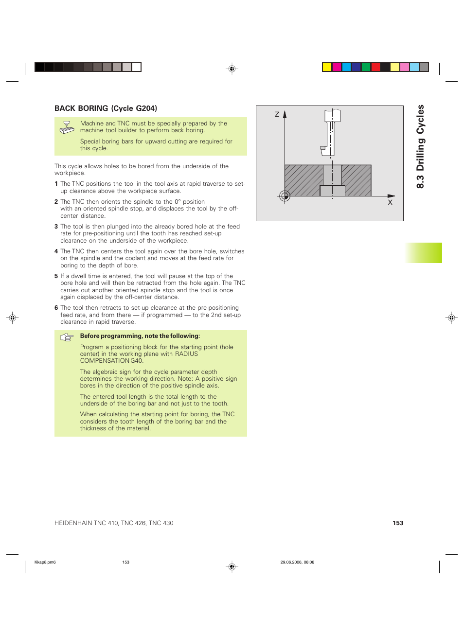 3 dr illing cy cles | HEIDENHAIN TNC 426B (280 472) ISO programming User Manual | Page 169 / 389
