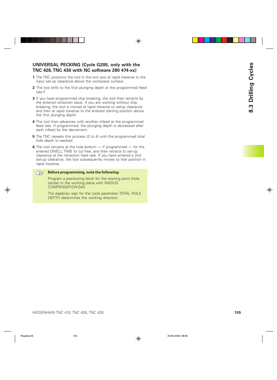 3 dr illing cy cles | HEIDENHAIN TNC 426B (280 472) ISO programming User Manual | Page 171 / 389