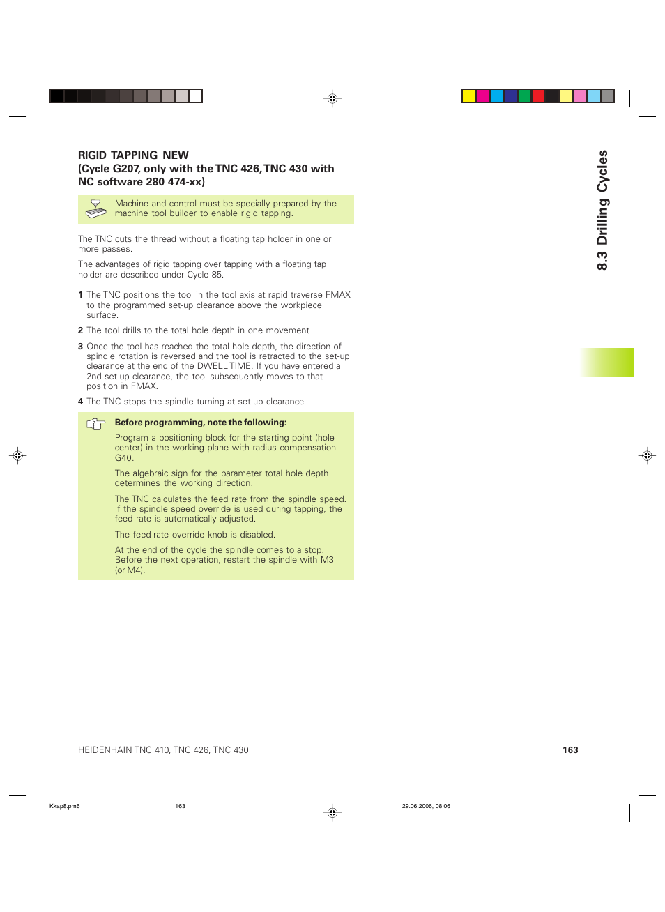 3 dr illing cy cles | HEIDENHAIN TNC 426B (280 472) ISO programming User Manual | Page 179 / 389