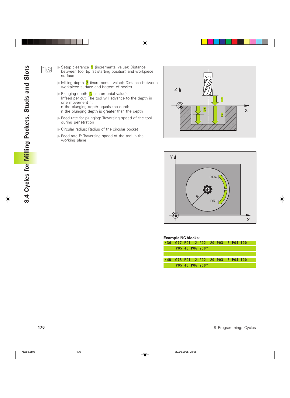 HEIDENHAIN TNC 426B (280 472) ISO programming User Manual | Page 192 / 389