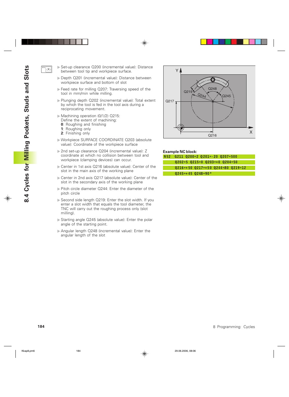 HEIDENHAIN TNC 426B (280 472) ISO programming User Manual | Page 200 / 389