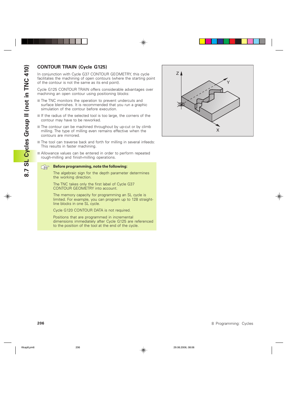 7 sl cy cles gr oup ii (not in tnc 41 0) | HEIDENHAIN TNC 426B (280 472) ISO programming User Manual | Page 222 / 389