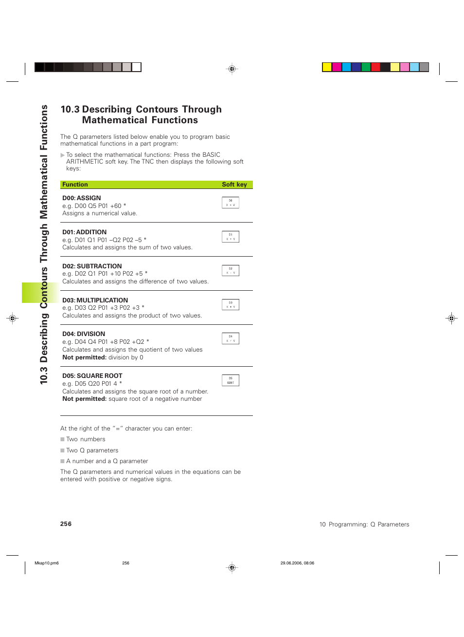 HEIDENHAIN TNC 426B (280 472) ISO programming User Manual | Page 271 / 389