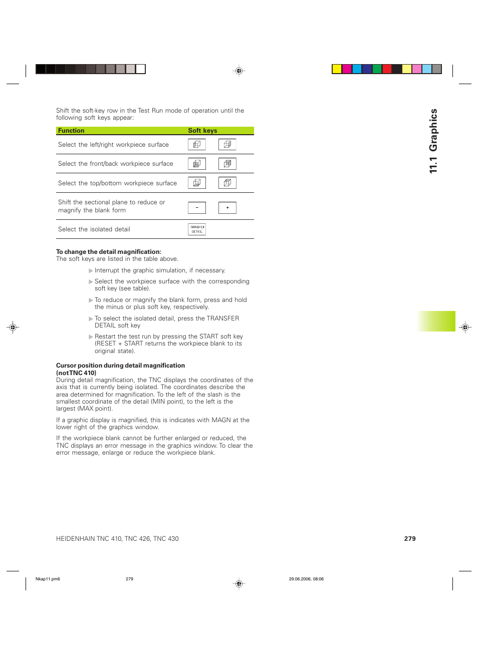 1 gr aphics | HEIDENHAIN TNC 426B (280 472) ISO programming User Manual | Page 294 / 389