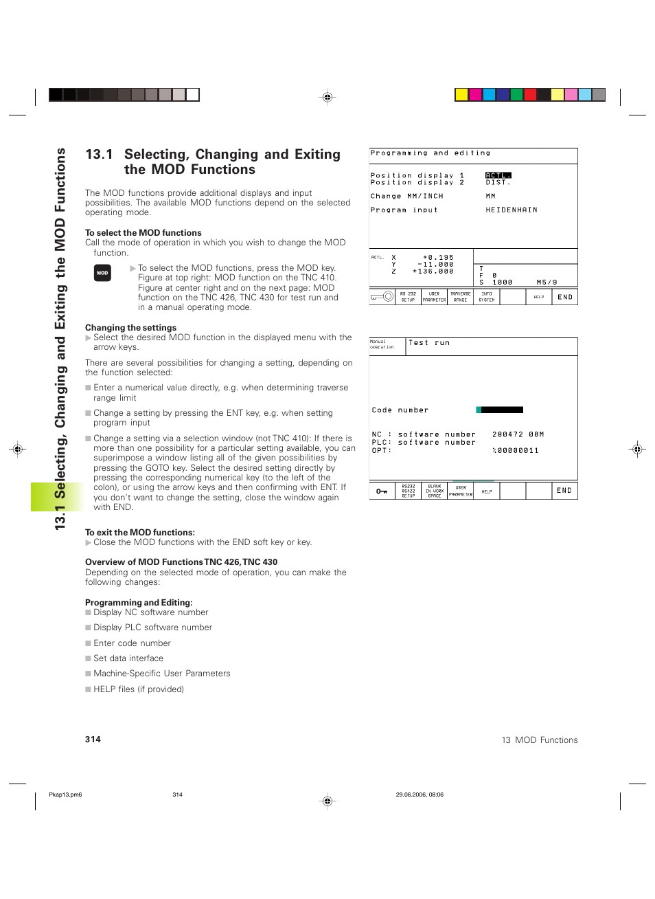HEIDENHAIN TNC 426B (280 472) ISO programming User Manual | Page 329 / 389