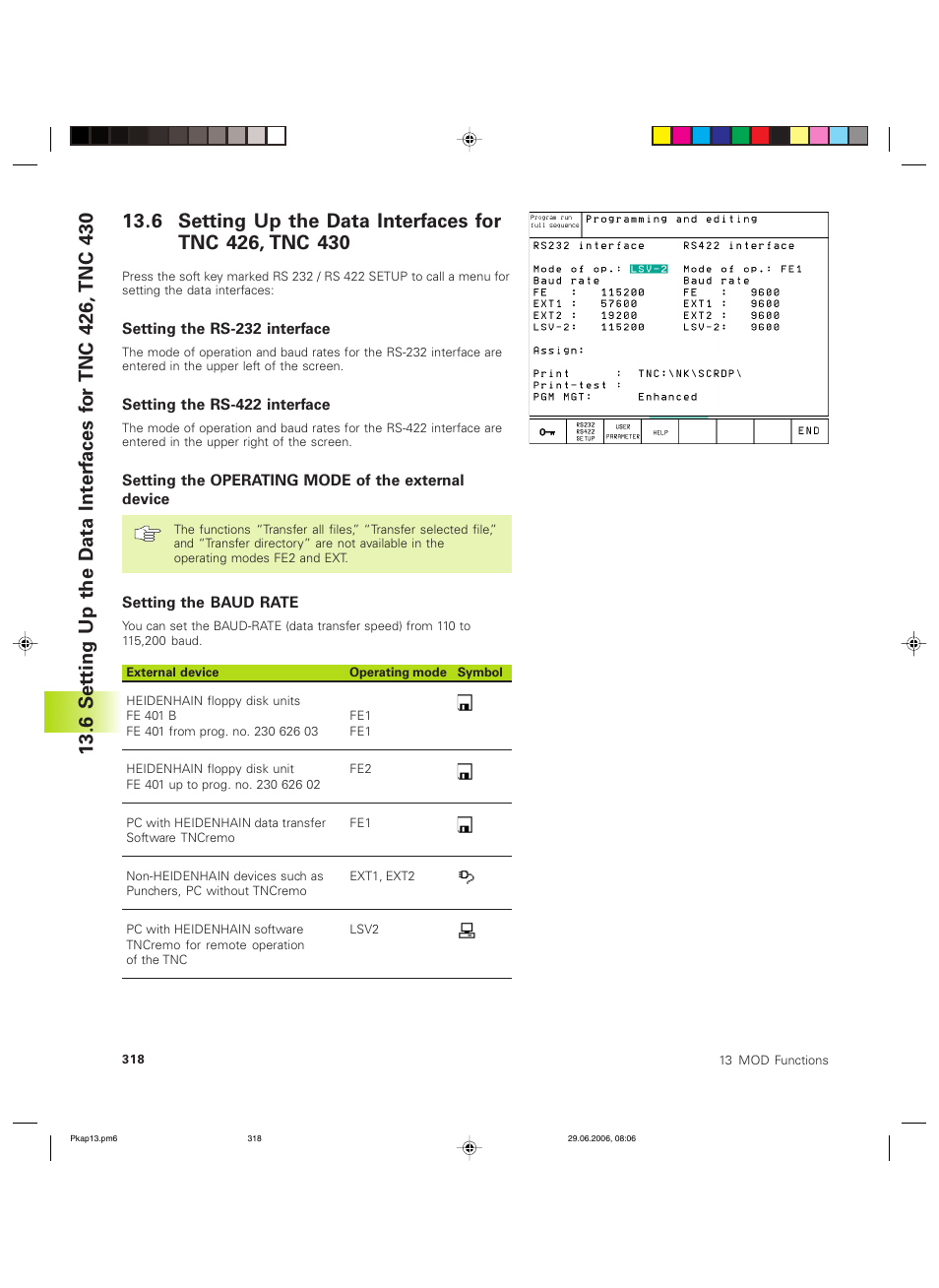 HEIDENHAIN TNC 426B (280 472) ISO programming User Manual | Page 333 / 389