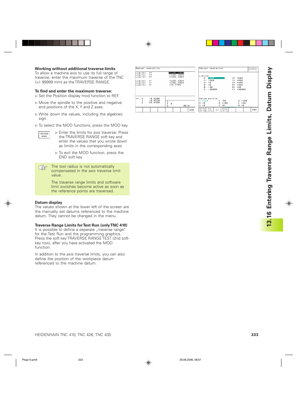 HEIDENHAIN TNC 426B (280 472) ISO programming User Manual | Page 348 / 389