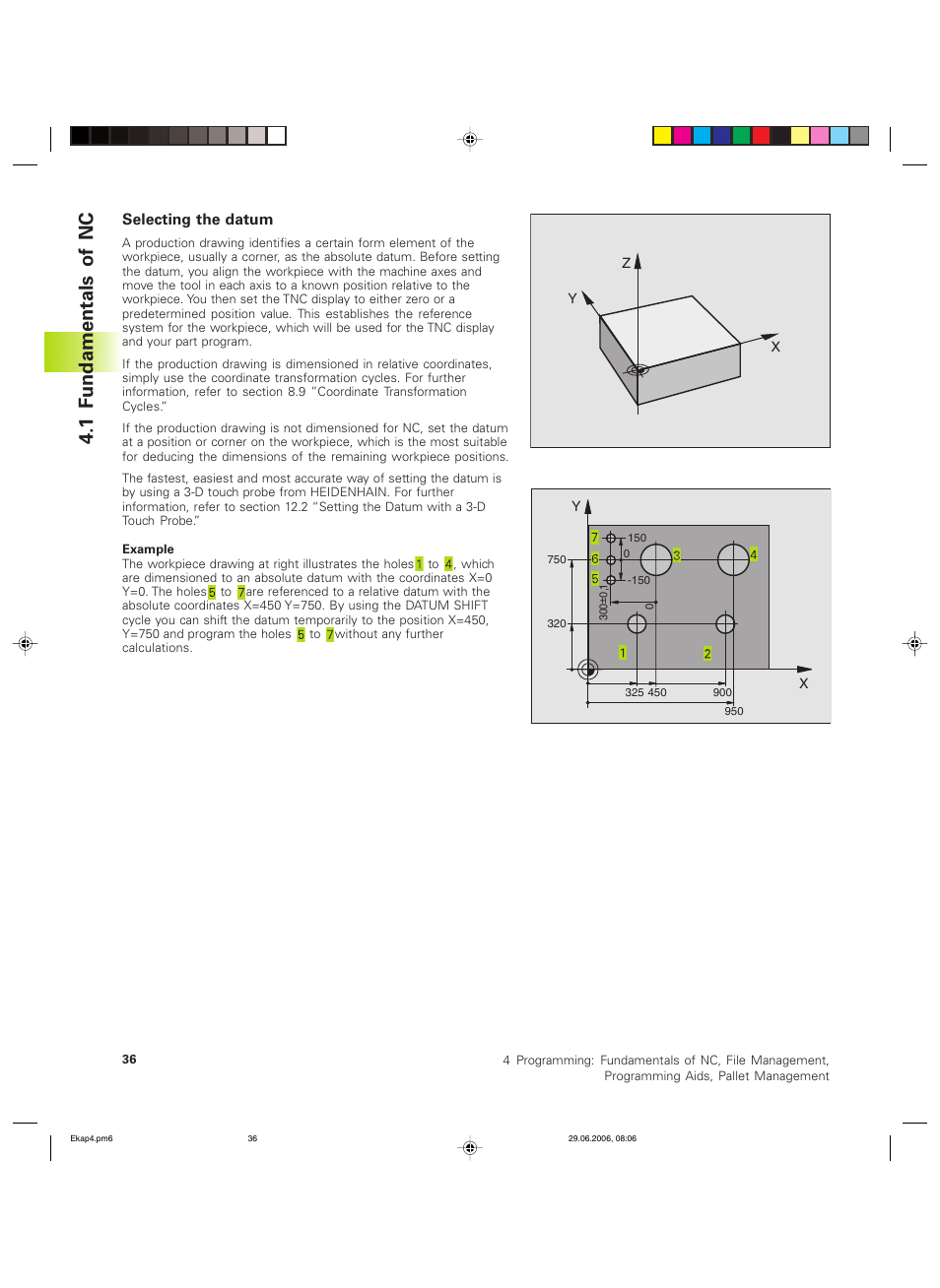 1 fundamentals of nc | HEIDENHAIN TNC 426B (280 472) ISO programming User Manual | Page 52 / 389