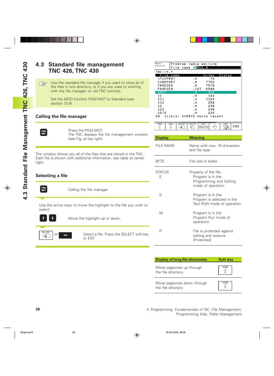 HEIDENHAIN TNC 426B (280 472) ISO programming User Manual | Page 54 / 389