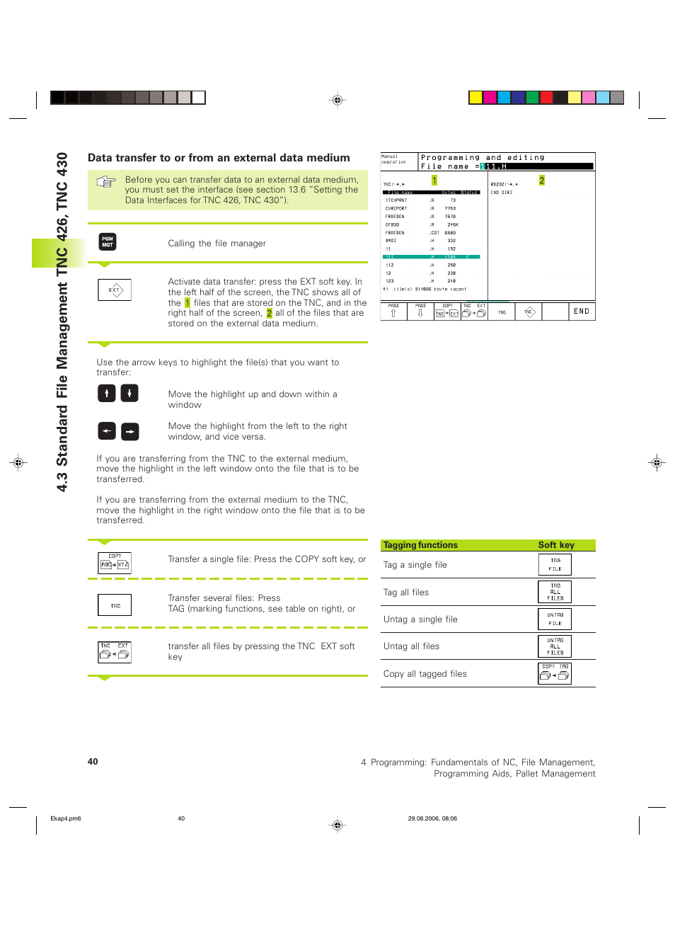 HEIDENHAIN TNC 426B (280 472) ISO programming User Manual | Page 56 / 389
