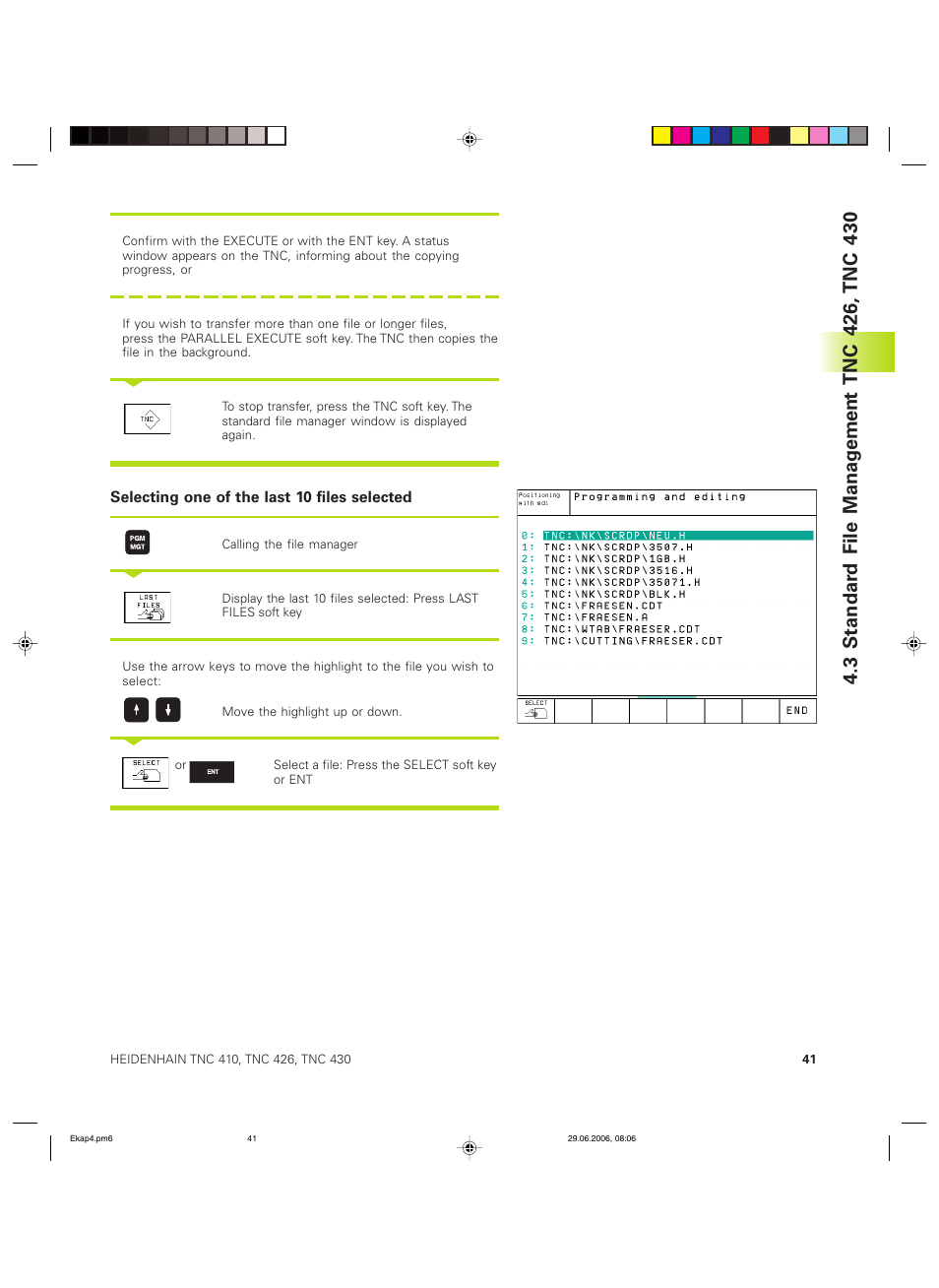 HEIDENHAIN TNC 426B (280 472) ISO programming User Manual | Page 57 / 389