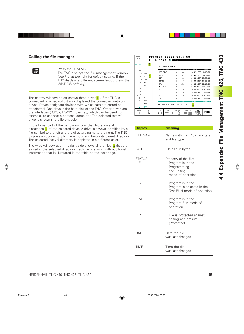 HEIDENHAIN TNC 426B (280 472) ISO programming User Manual | Page 61 / 389