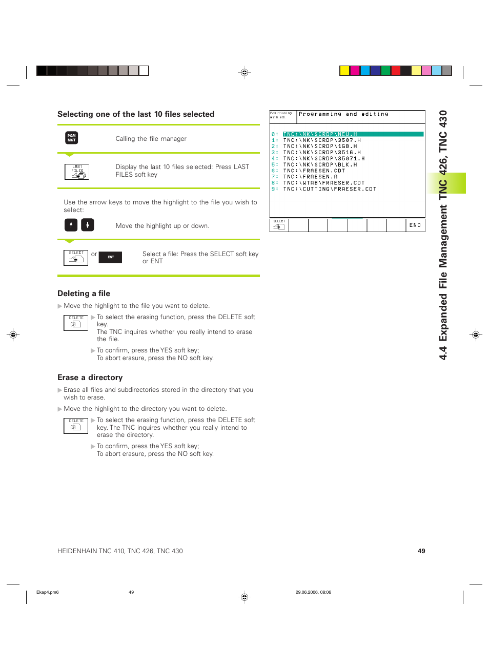 HEIDENHAIN TNC 426B (280 472) ISO programming User Manual | Page 65 / 389