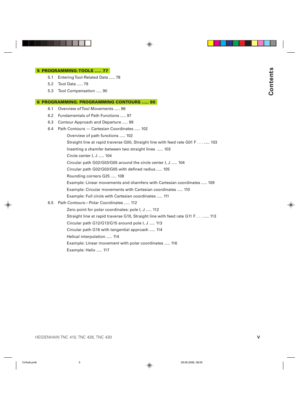 HEIDENHAIN TNC 426B (280 472) ISO programming User Manual | Page 9 / 389