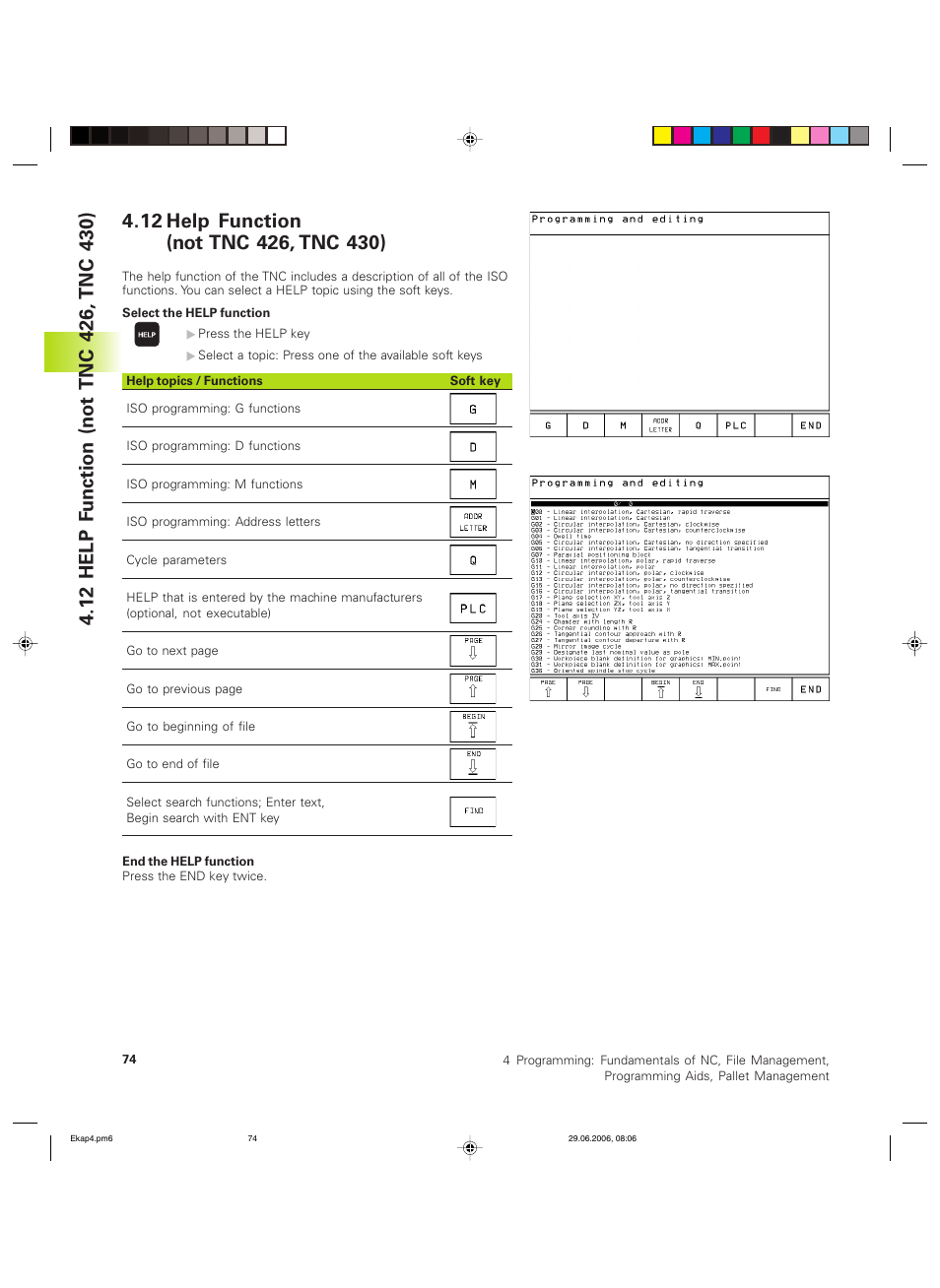 HEIDENHAIN TNC 426B (280 472) ISO programming User Manual | Page 90 / 389