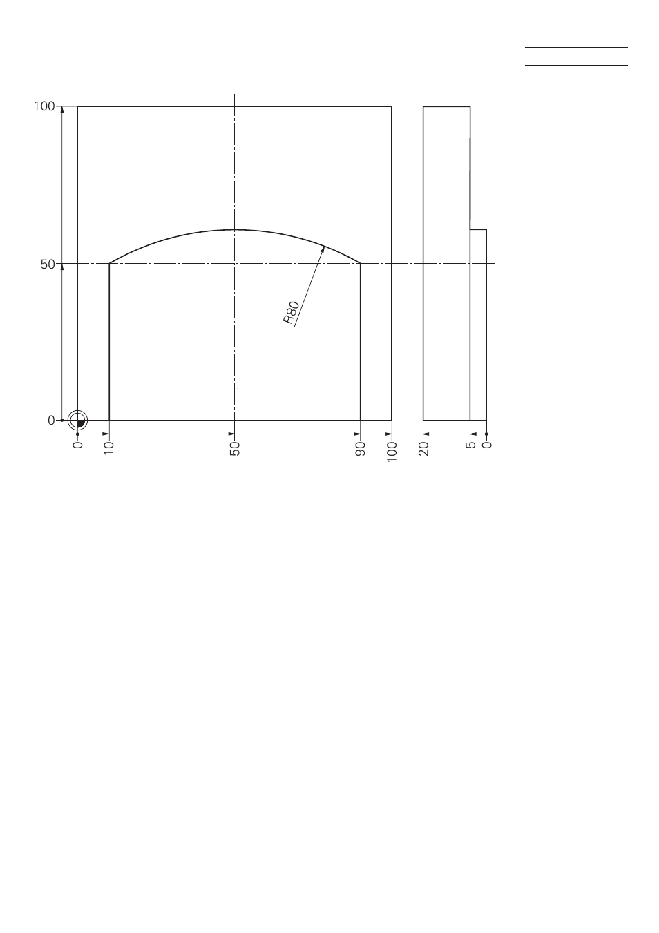 Circular arc with cr, Task: program(s) | HEIDENHAIN TNC 426B (280 472) Training ISO programming User Manual | Page 16 / 59