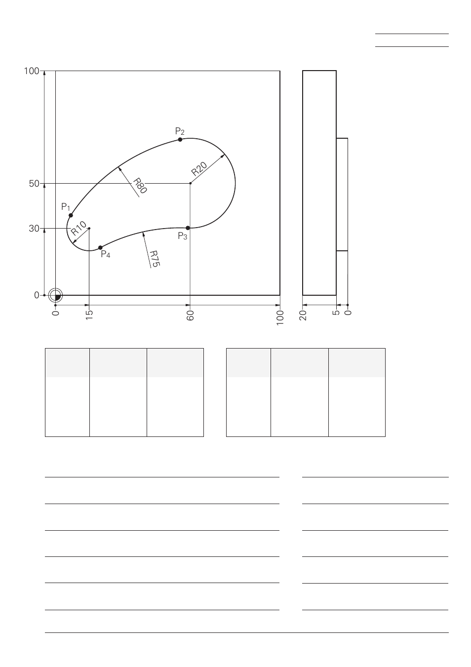 Circular arcs | HEIDENHAIN TNC 426B (280 472) Training ISO programming User Manual | Page 18 / 59