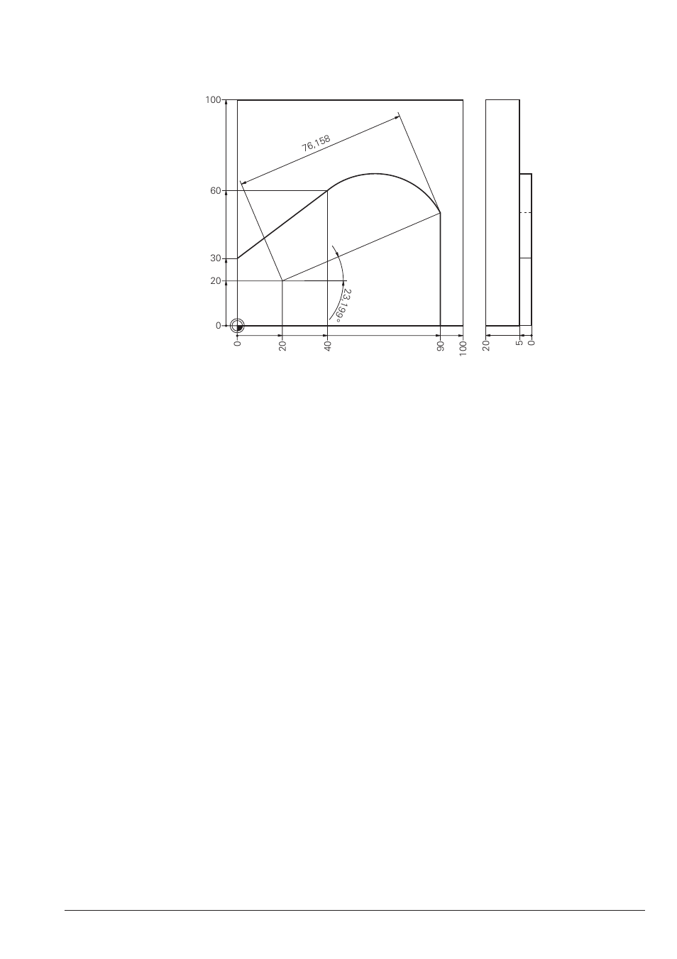 Solution | HEIDENHAIN TNC 426B (280 472) Training ISO programming User Manual | Page 25 / 59