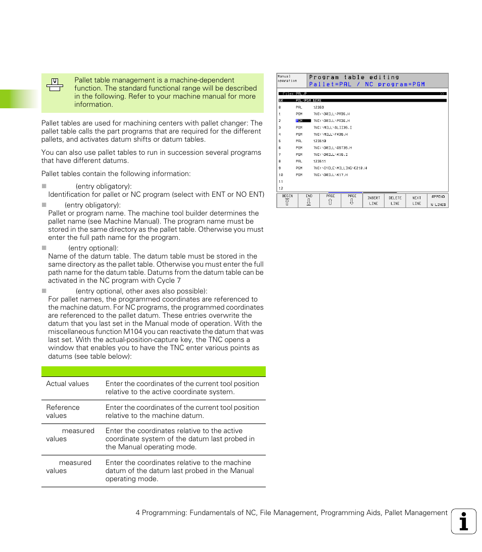 12 pallet management, Application | HEIDENHAIN TNC 426 (280 476) User Manual | Page 107 / 504