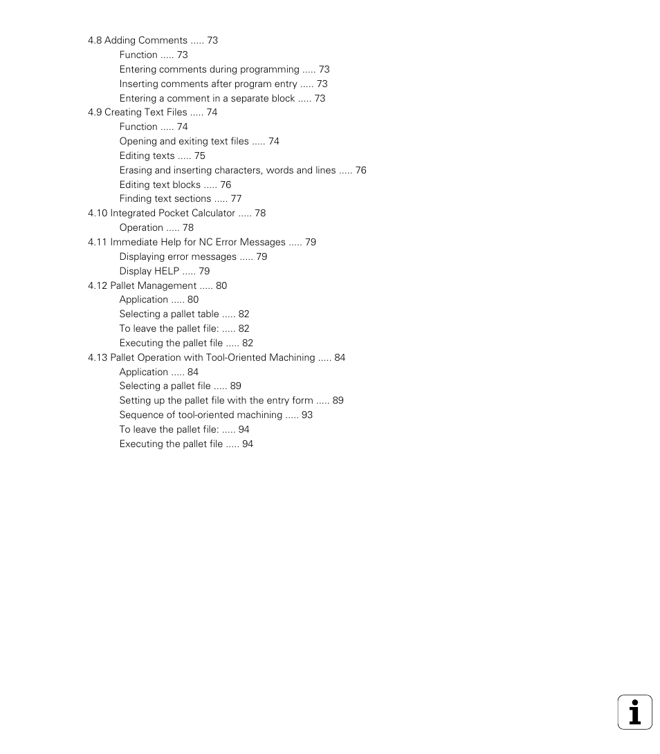 HEIDENHAIN TNC 426 (280 476) User Manual | Page 14 / 504