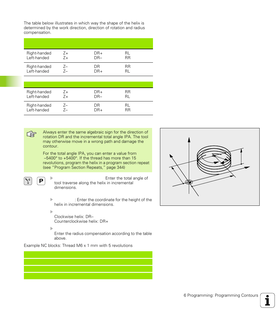 5 p ath cont ours — p olar coor dinat e s | HEIDENHAIN TNC 426 (280 476) User Manual | Page 181 / 504