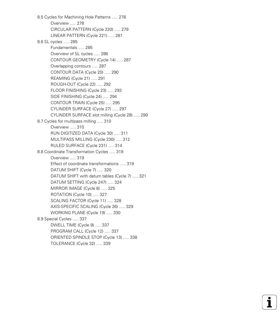 HEIDENHAIN TNC 426 (280 476) User Manual | Page 20 / 504