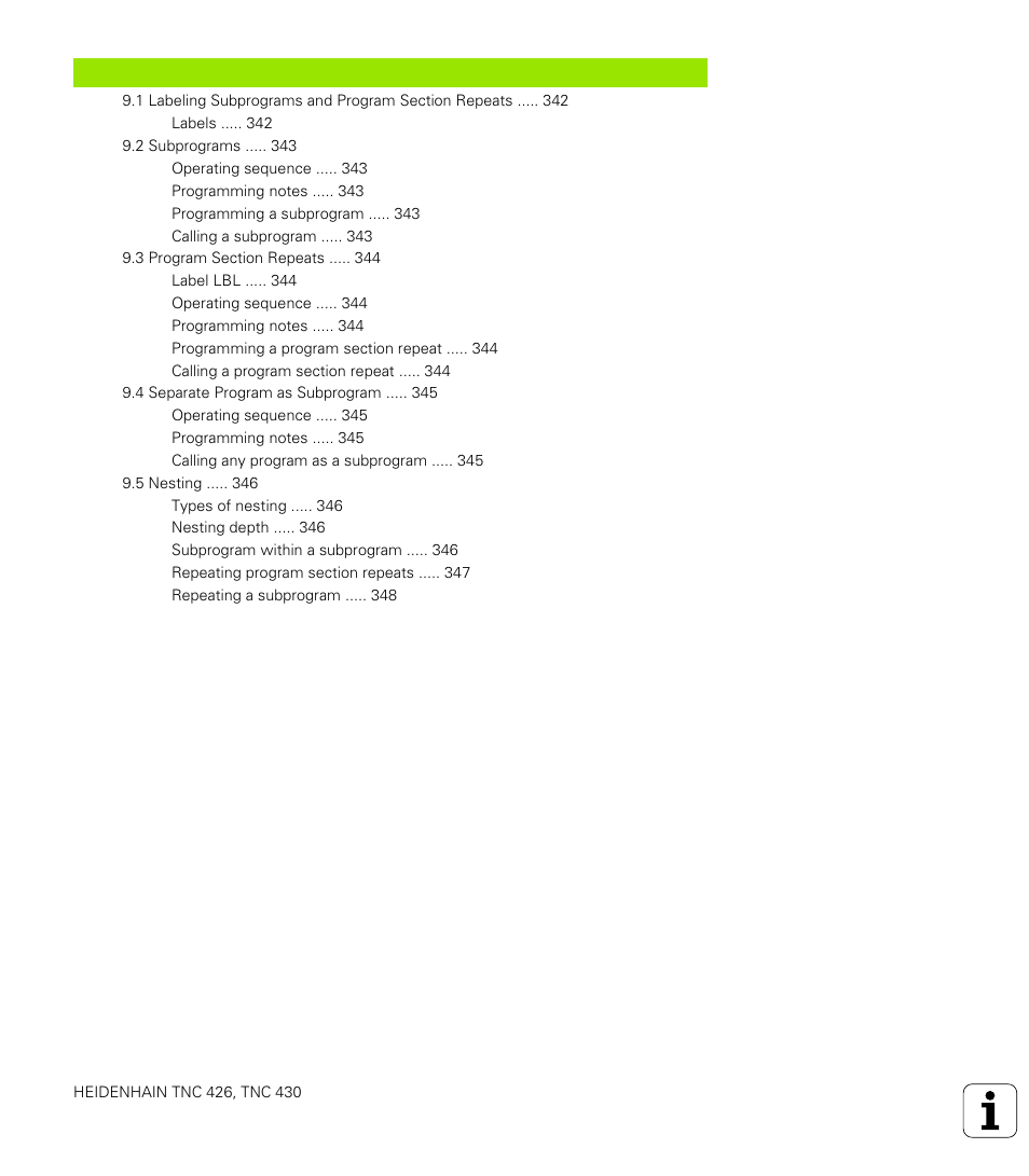 HEIDENHAIN TNC 426 (280 476) User Manual | Page 21 / 504