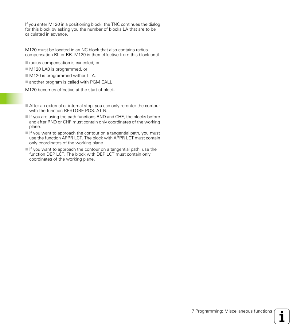 HEIDENHAIN TNC 426 (280 476) User Manual | Page 213 / 504