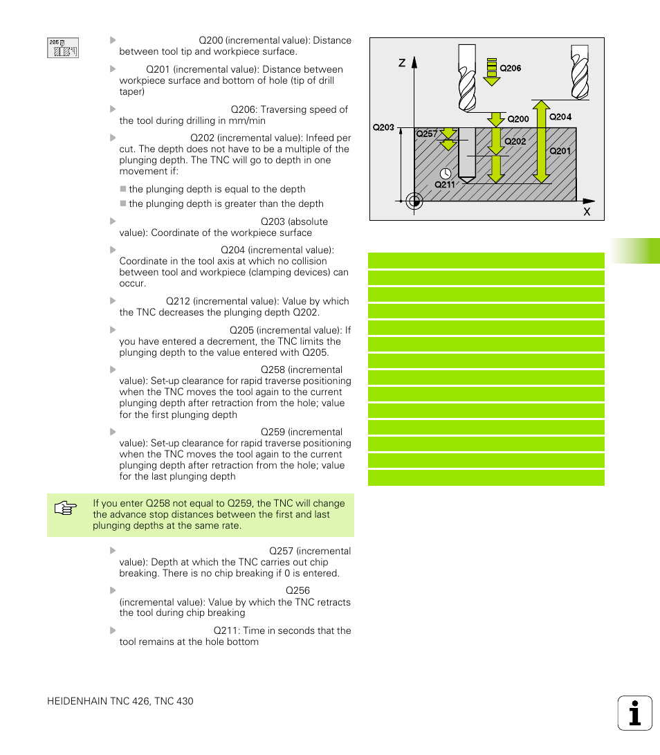 HEIDENHAIN TNC 426 (280 476) User Manual | Page 250 / 504