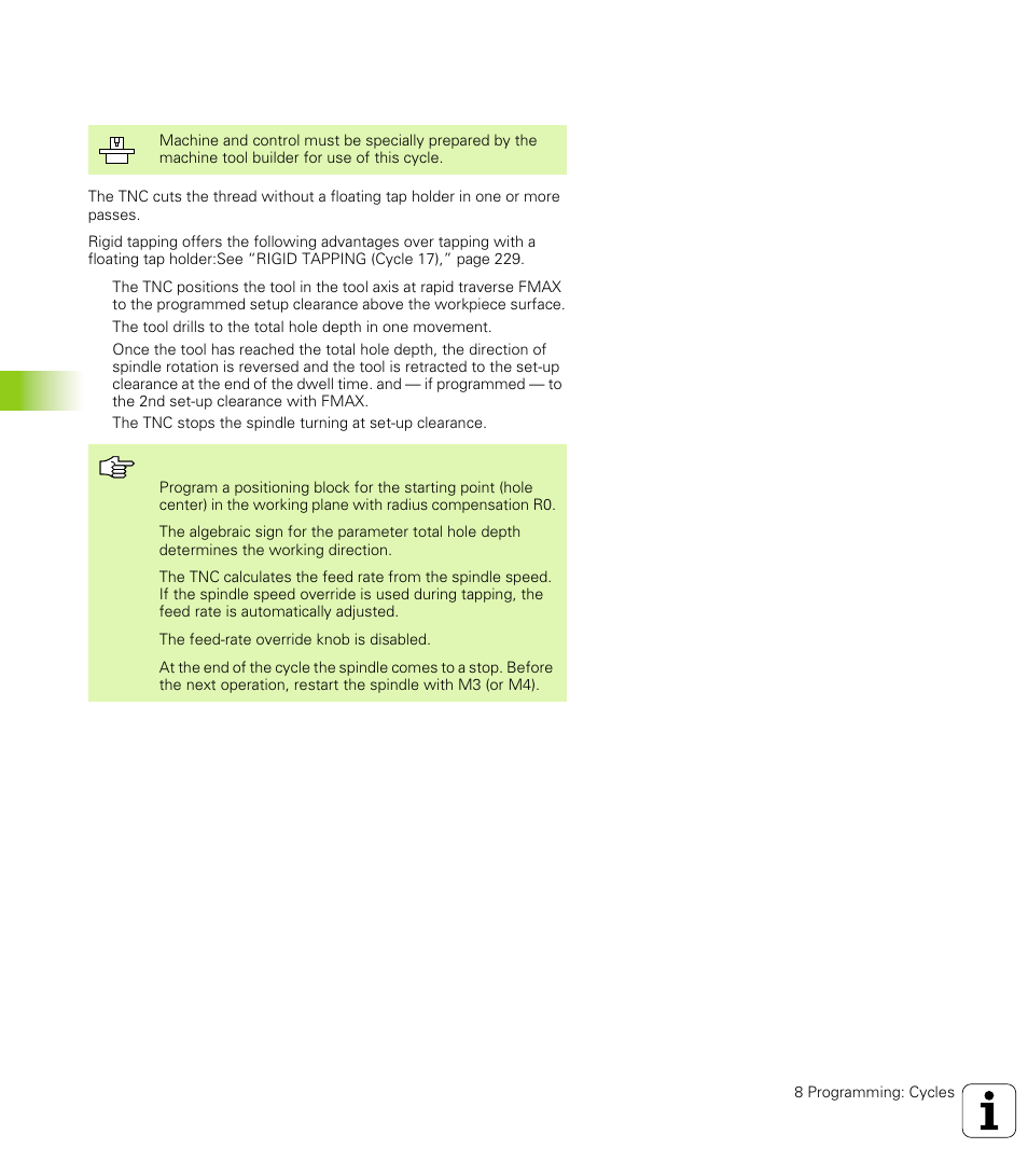 HEIDENHAIN TNC 426 (280 476) User Manual | Page 257 / 504