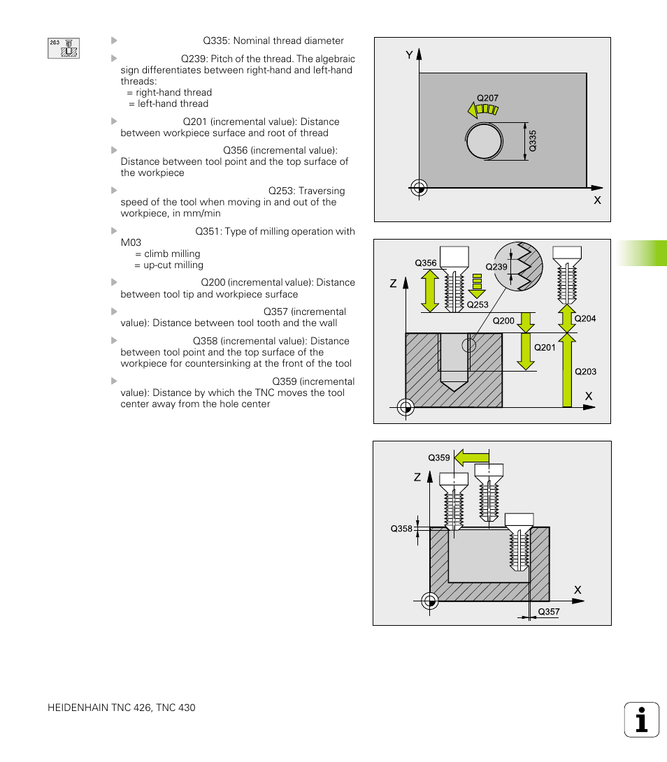 HEIDENHAIN TNC 426 (280 476) User Manual | Page 268 / 504