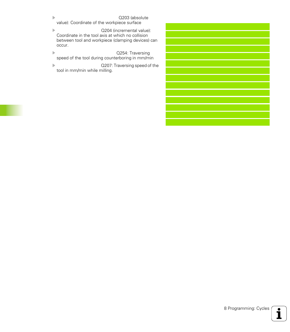 HEIDENHAIN TNC 426 (280 476) User Manual | Page 275 / 504
