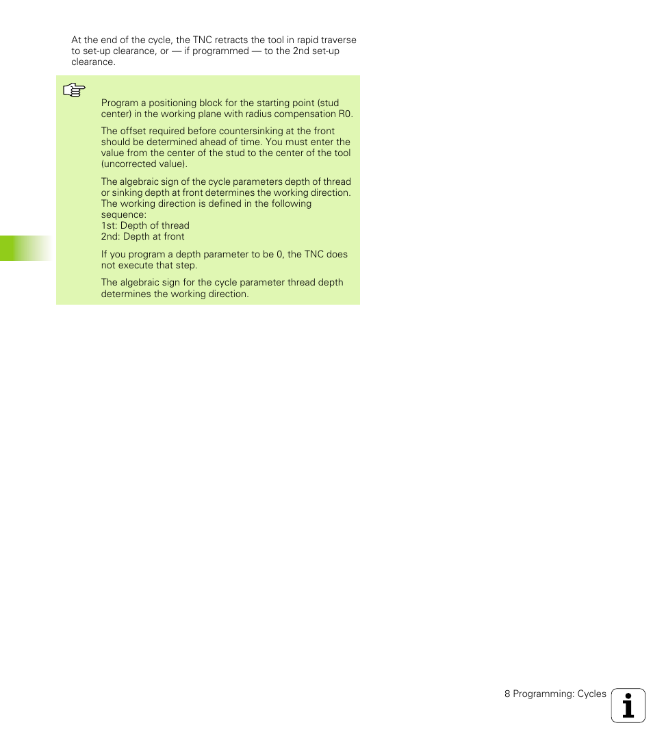 HEIDENHAIN TNC 426 (280 476) User Manual | Page 277 / 504