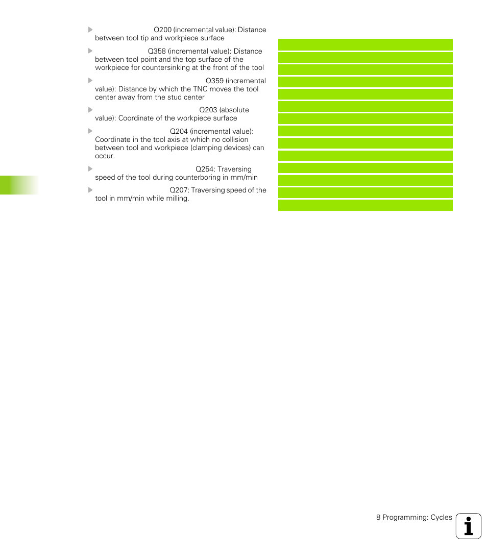 HEIDENHAIN TNC 426 (280 476) User Manual | Page 279 / 504