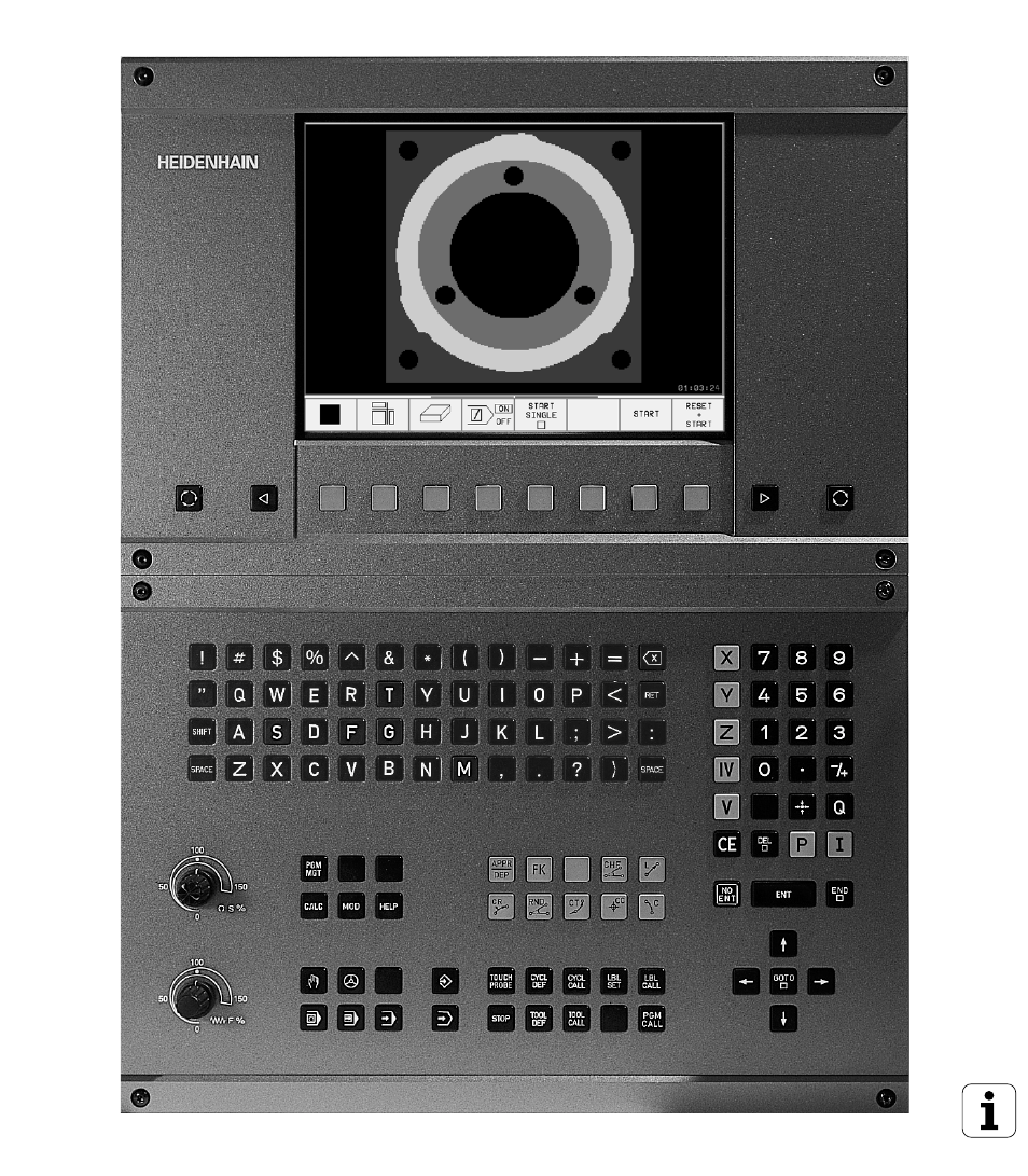 HEIDENHAIN TNC 426 (280 476) User Manual | Page 3 / 504